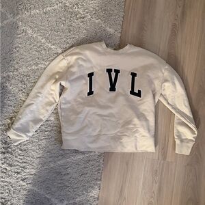 IVL Collective Cream crewneck sweatshirt